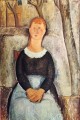 La bonita vendedora de verduras 1918 Amedeo Modigliani